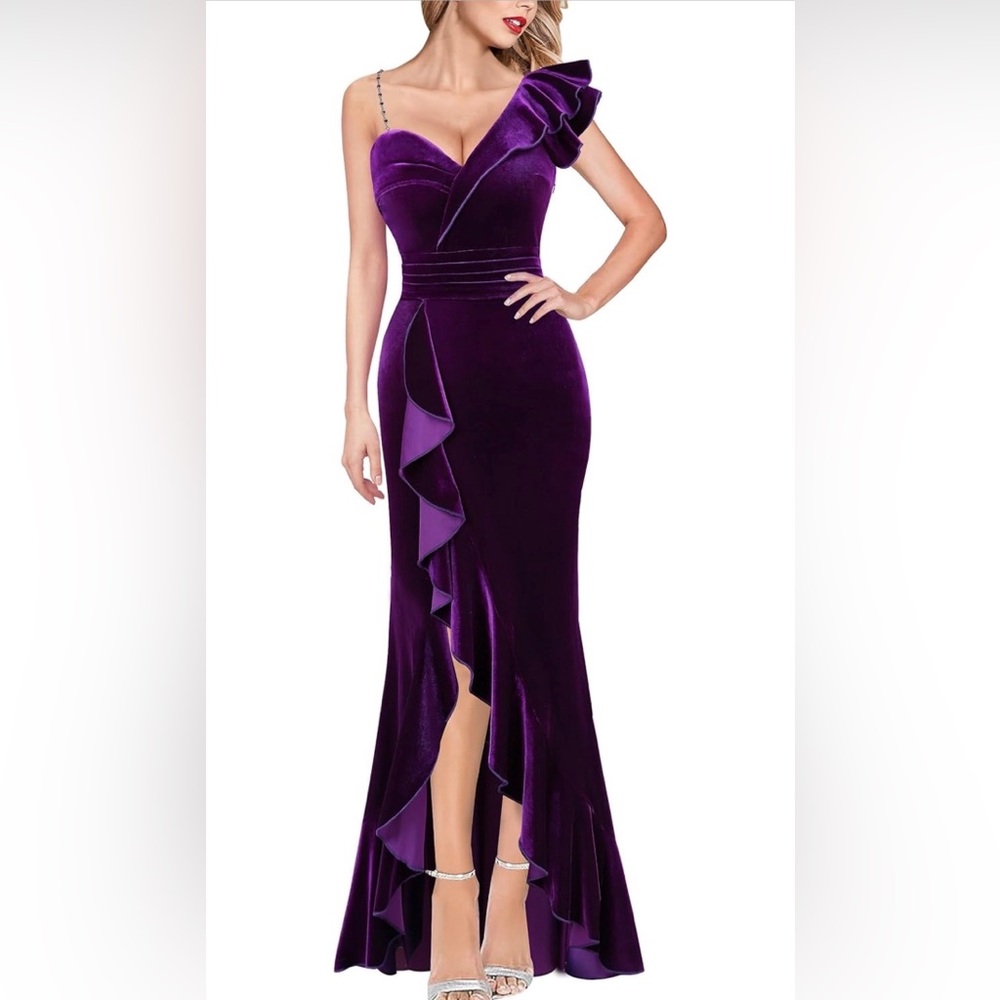 Elegant Pink and Black Women's Wedding Dress